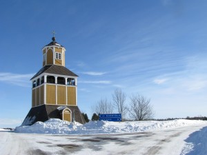 Klockstapeln vid Lohärads kyrka